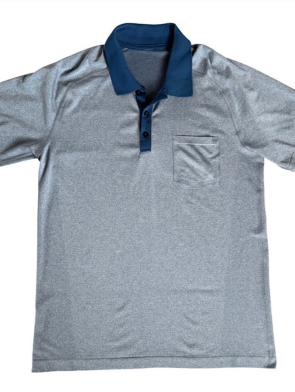 Lululemon Metal Vent Tech Polo Shirt Men's Size Large Short Sleeve
